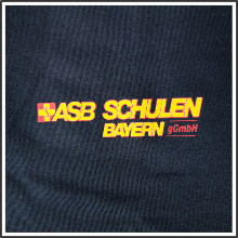 ASB Schulen Bayern Flexfoliendruck