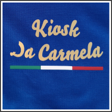 Kiosk La Carmela Flexfoliendruck