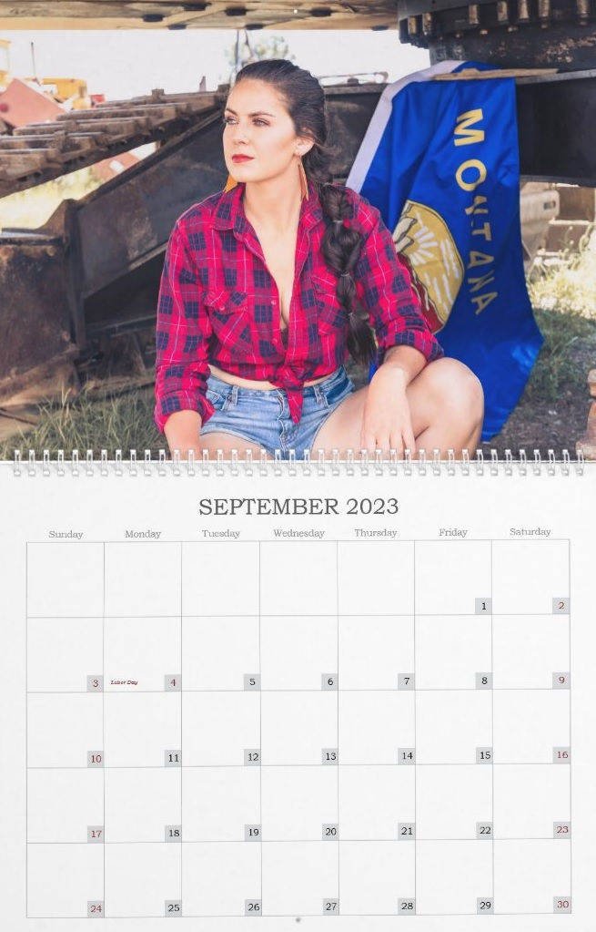 Thumbnail: Montana Ladies 2023  Calendar - LARGE