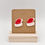Miniaturbild: Handmade Christmas Santa-hat Earrings