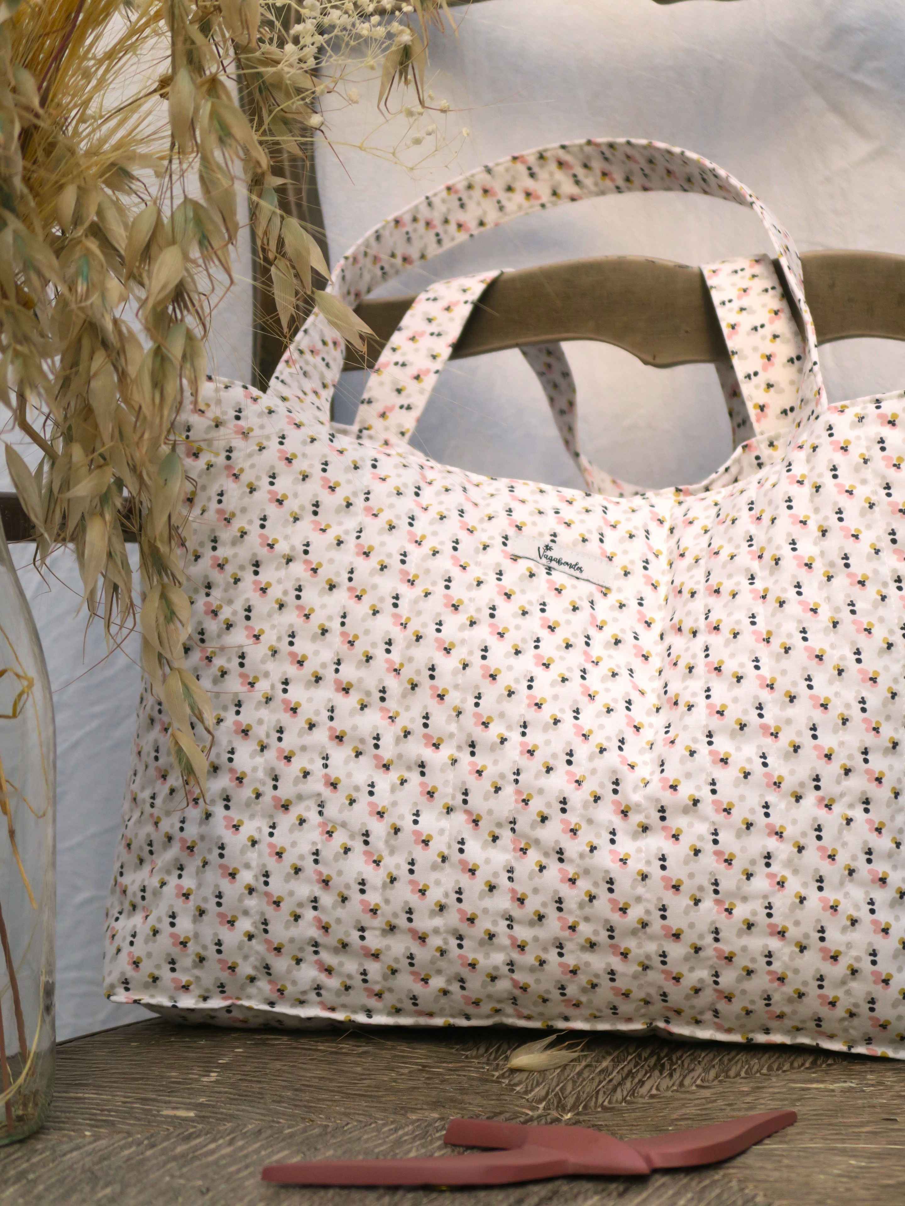 Sac cabas fantaisie Bundi – Fait main en France | Idéal pour l’été