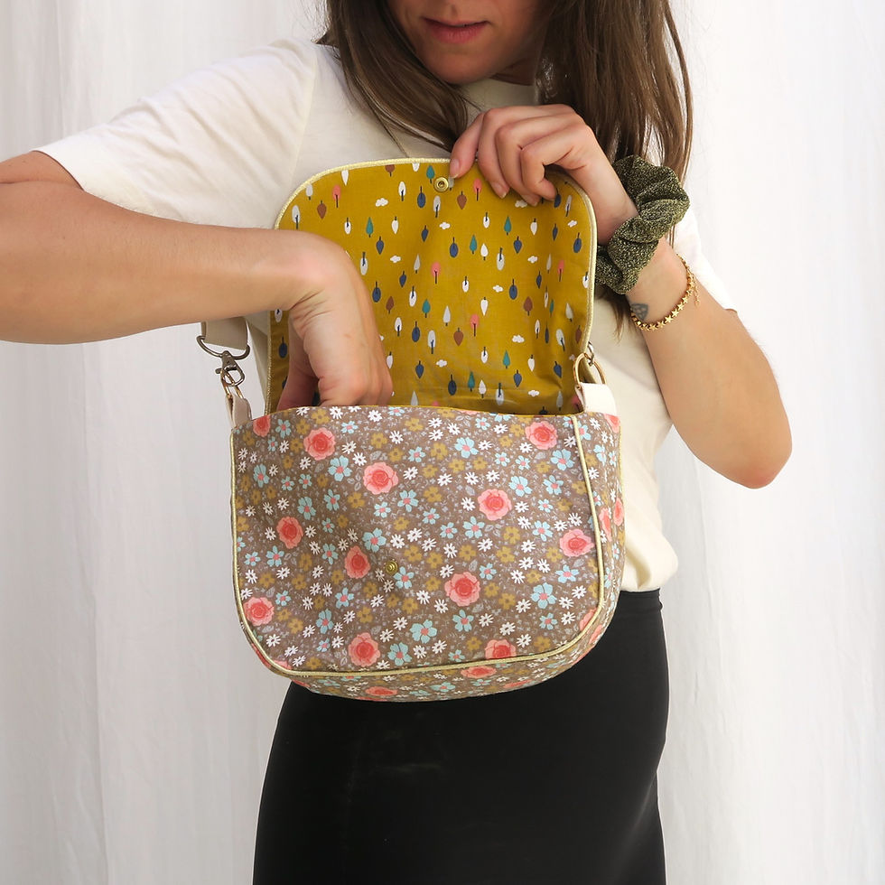 Miniature : Sac besace Vagabondes – Artisanat français unique