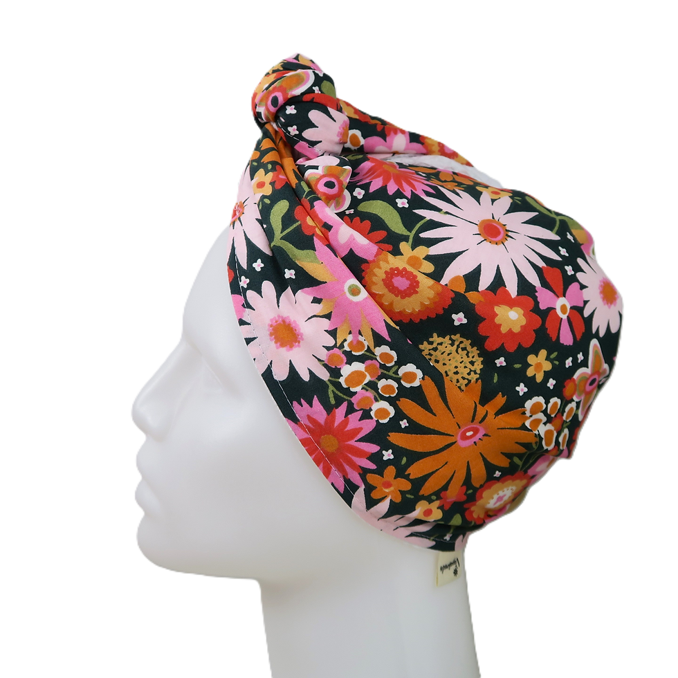 Miniature : Serviette Turban pour Cheveux – Séchage Rapide, Fait Main