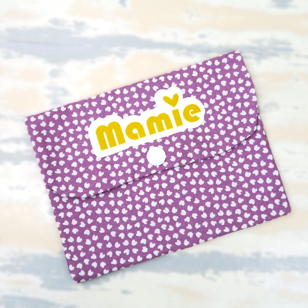 Miniature : Pochette de rangement “Bonne Fête Mamie” – Cadeau personnalisé et pratique