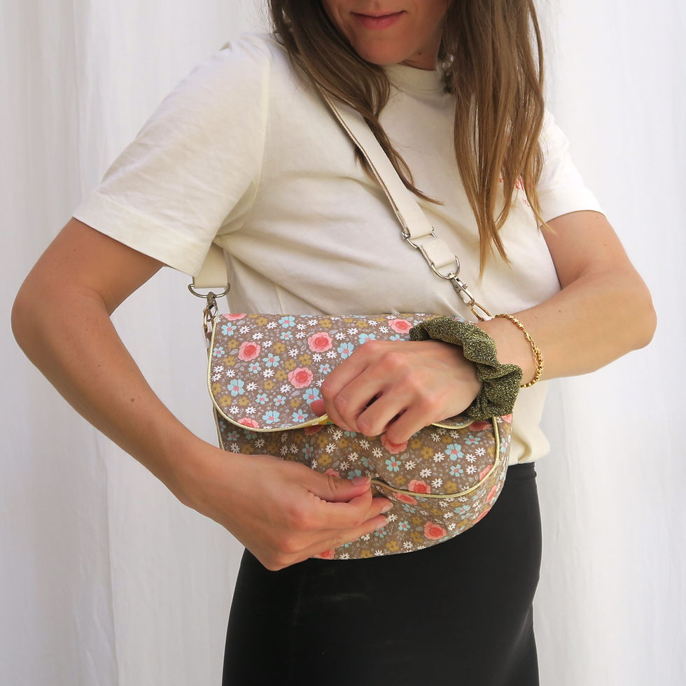 Miniature : Sac besace Vagabondes – Artisanat français unique