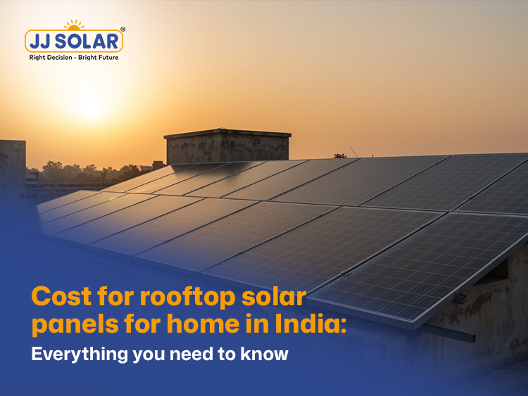 Cost for rooftop solar panels for home i