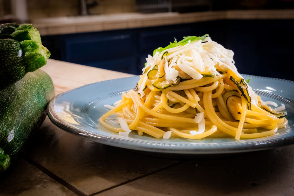 Spaghetti alla Nerano Authentic Italian Zucchini Pasta Recipe