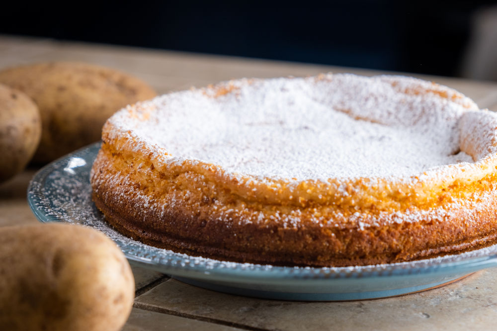 Torta di Patate Italian Potato Cake Dessert Recipe