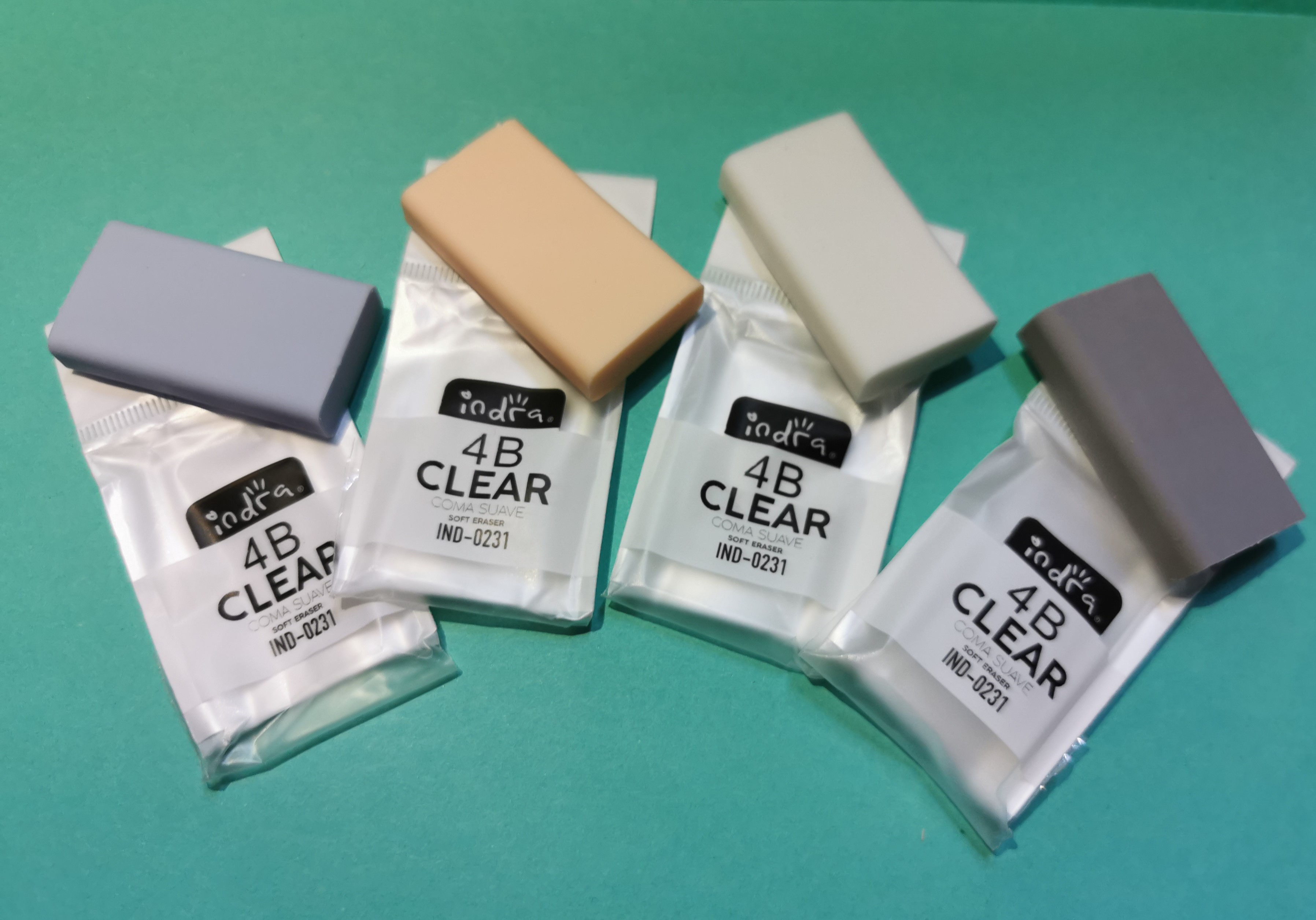 Goma borrador de lápiz