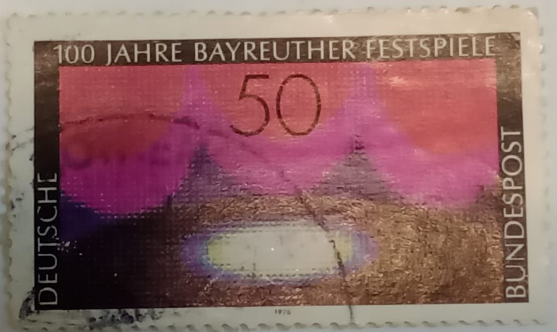 Selo Antigo Alemanha 1977 50