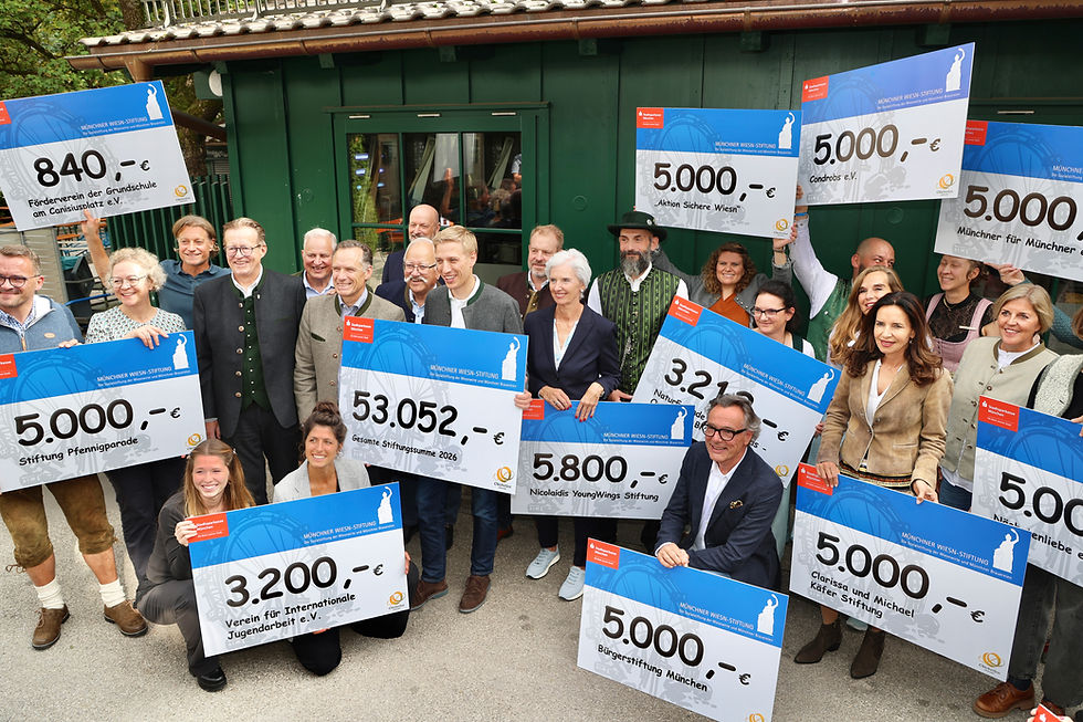 Münchner WIESN-Stiftung 2026 am 14.09.2026