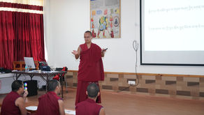 Gen Tenzin Rabga la (Tenzin-Gyatso-Science-Scholar), a former Emory student.