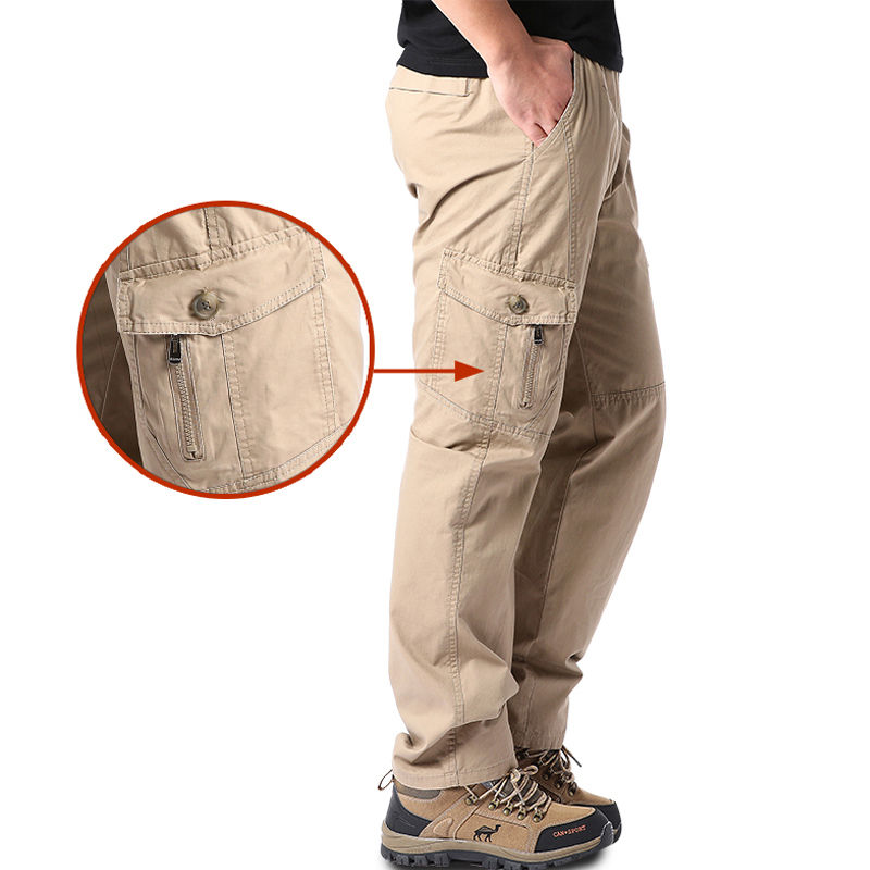 Miniatura: Calça Cargo Masculina Premium Multi Bolsos – Estilo Urbano