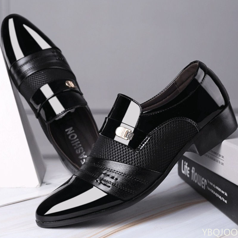 Sapato Masculino Casual Business Bicolor – Bico Fino