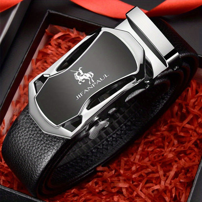Cinto Masculino Formal em PU – Fivela Clássica