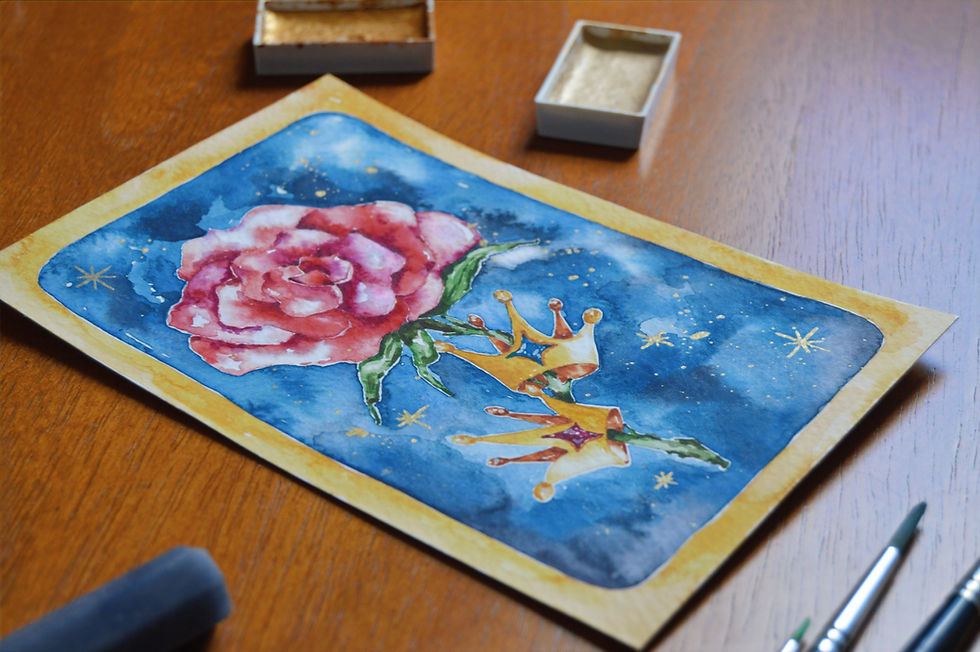 Miniatura: Rosa aliança | Obra original