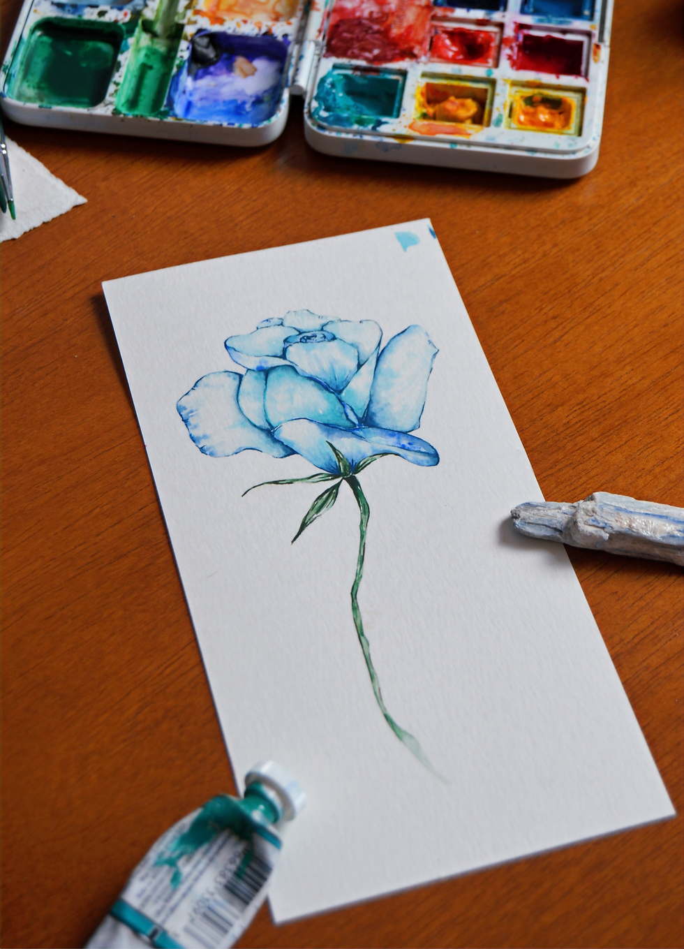 Miniatura: Rosa Azul | Obra original