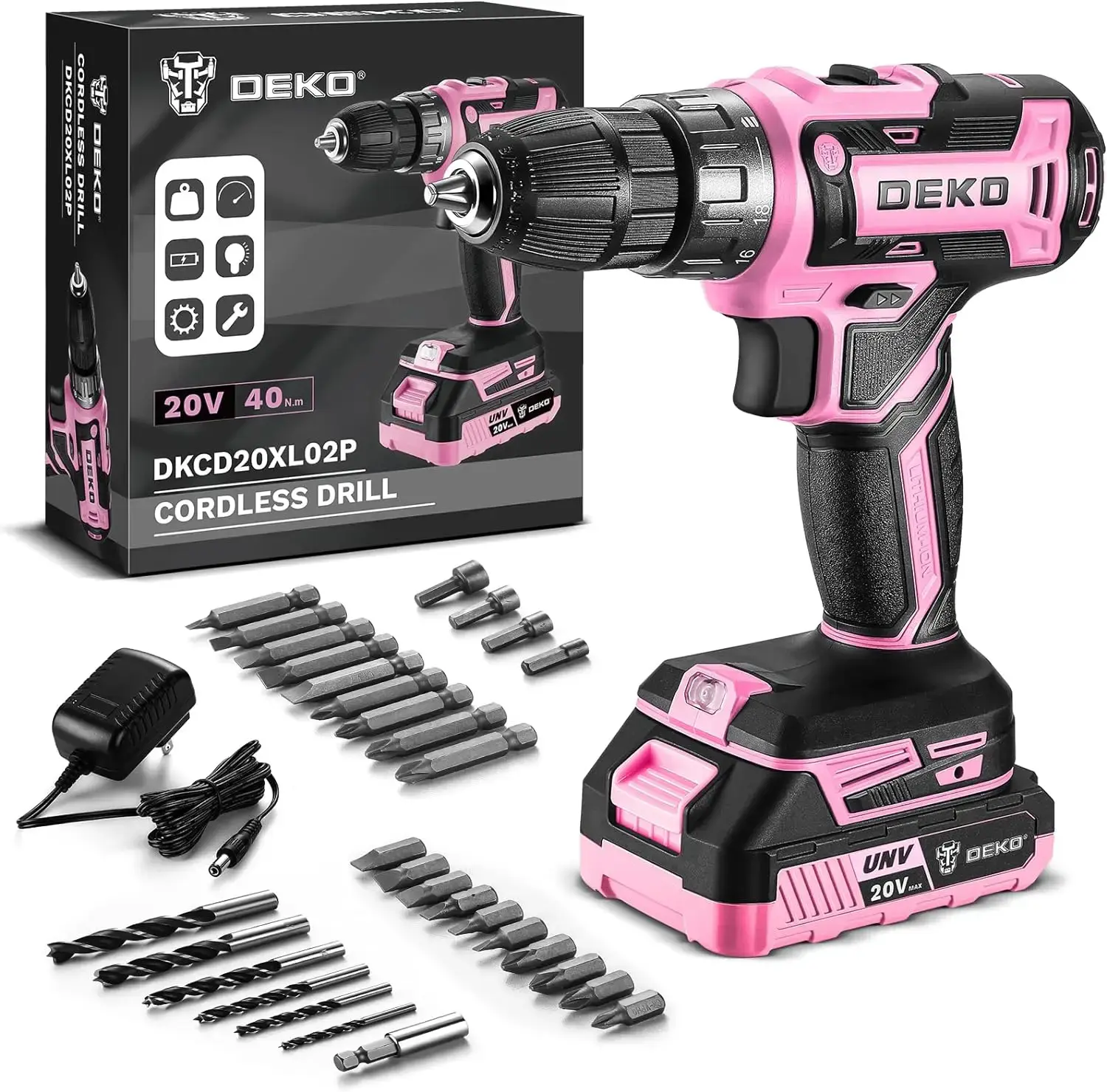 Power Drill Cordless: Power Drill Set Tool for Women