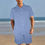 Thumbnail: King Energy Set Men's Shirt and Shorts Outfit with Pocket (Model Sets 26)