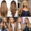 Thumbnail: Wholesale Highlight Wig Hair Blonde and Brown Virgin Human Hair Highlight Wigs