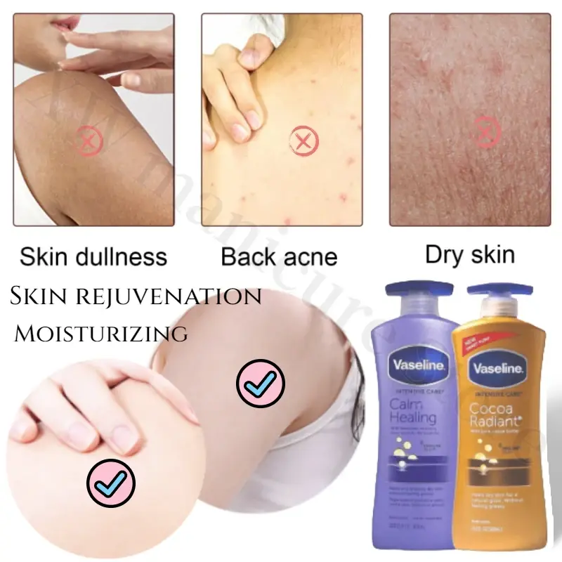 Thumbnail: Vaseline Body Whole Body Men and Women Long-Lasting Fragrance Body Lotion 600ml