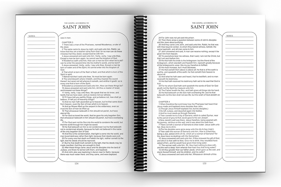 Thumbnail: New Testament KJV Spiral Bound Journaling Bible - Brown & Pink Vintage