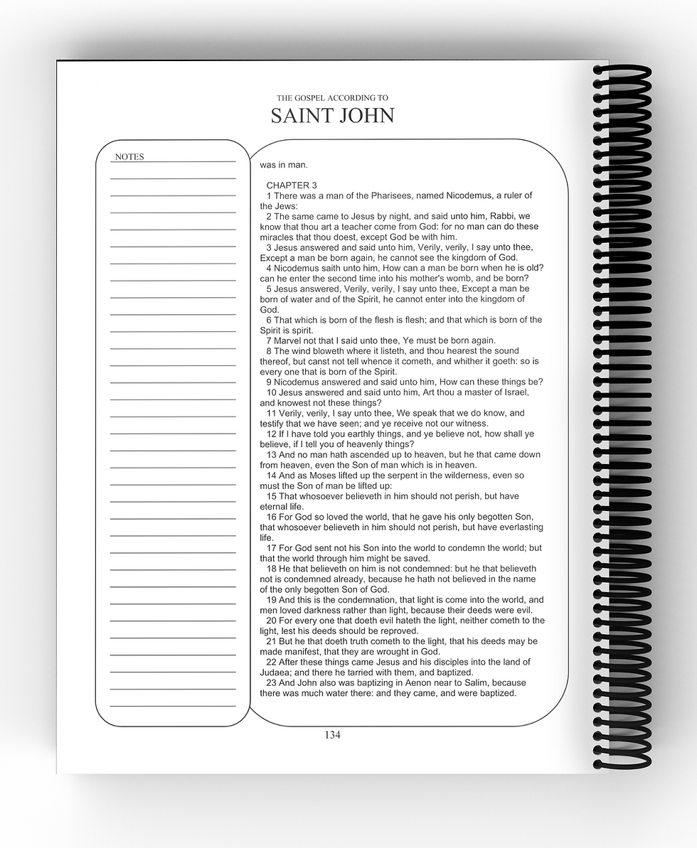 Thumbnail: New Testament KJV Spiral Bound Journaling Bible - Brown & Pink Vintage