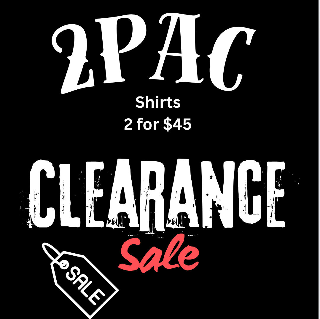 2Pac Set of 2 Tees