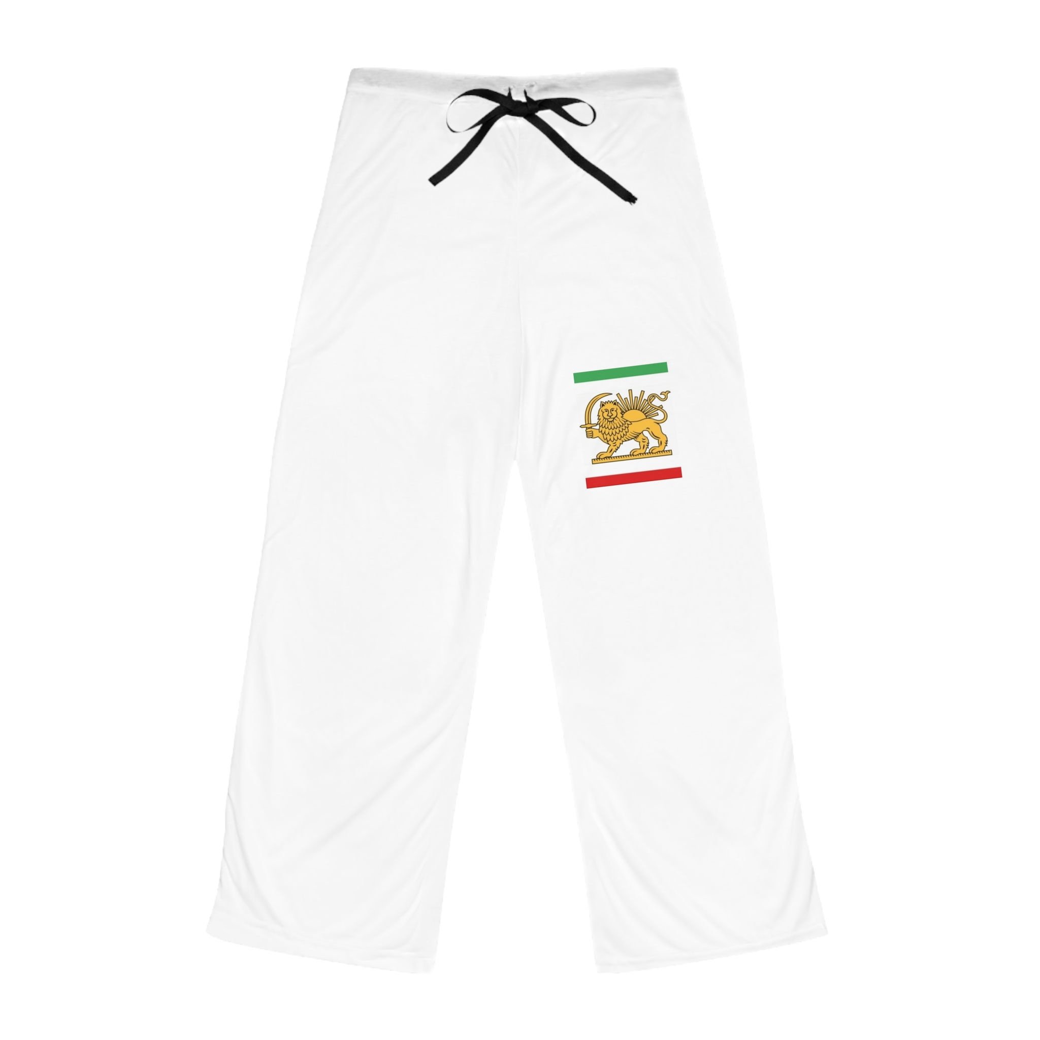 Persian Lion and Sun, Women's Cozy Lounge Sleepwear Pajama Pants