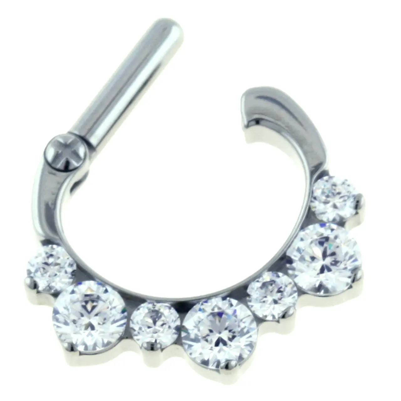 Industrial Strength - Odyssey Helios Swarovski Clicker - APP Approved Titanium