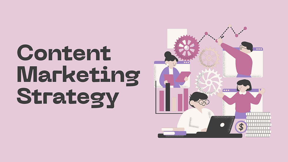 Visual showing content writing strategy to build trust and educate leads through high-quality content like white papers.