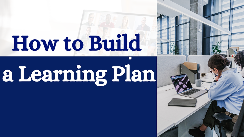 create their own learning plan
