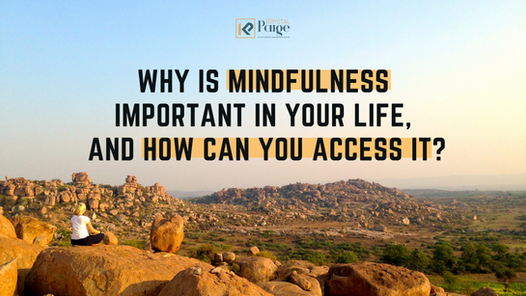 Why is mindfulness important in your life, and how can YOU access it?