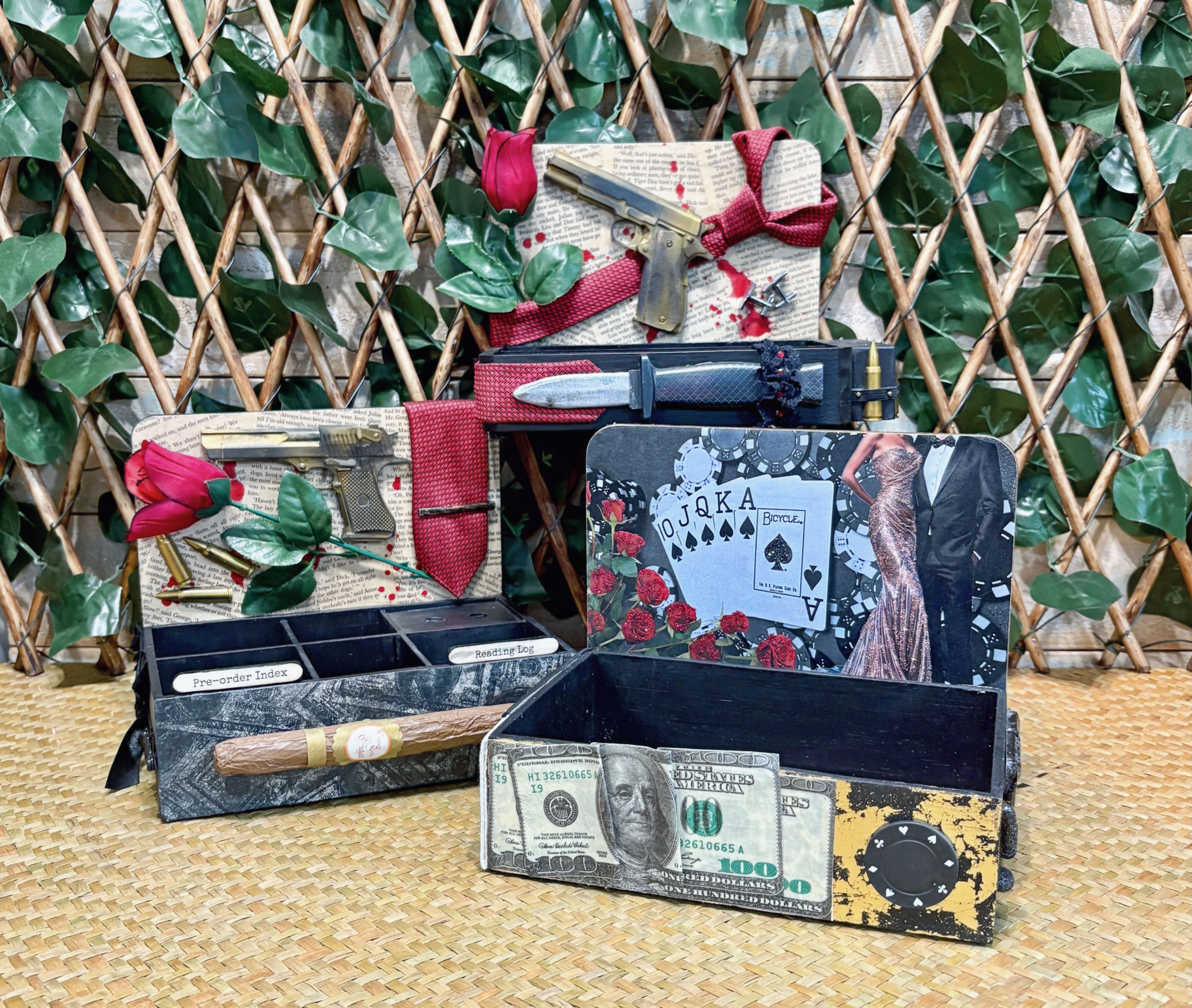 Mafia Themed Boxes