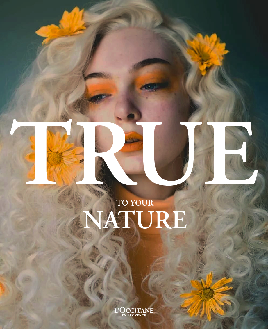 L'Occitane campaign poster