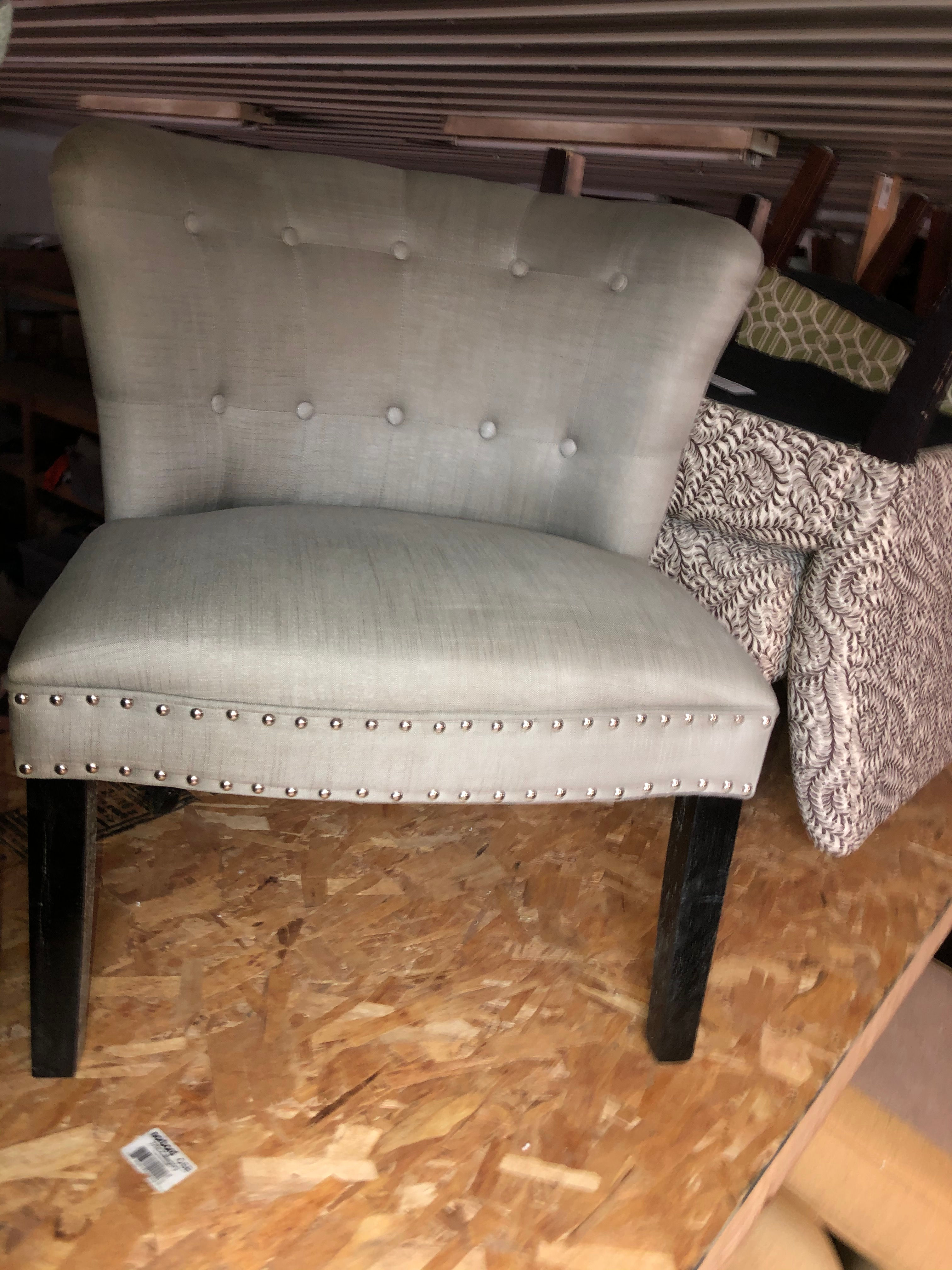 Studded Accent Chair