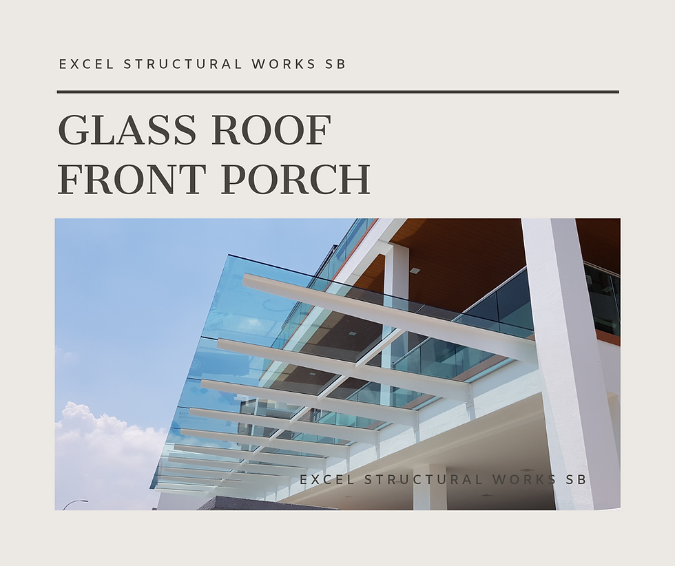 Glass Roof T beam