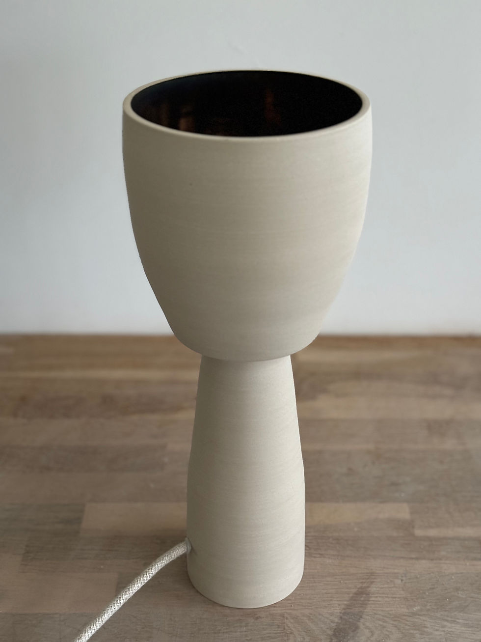 Thumbnail: Lampe Ishi crème