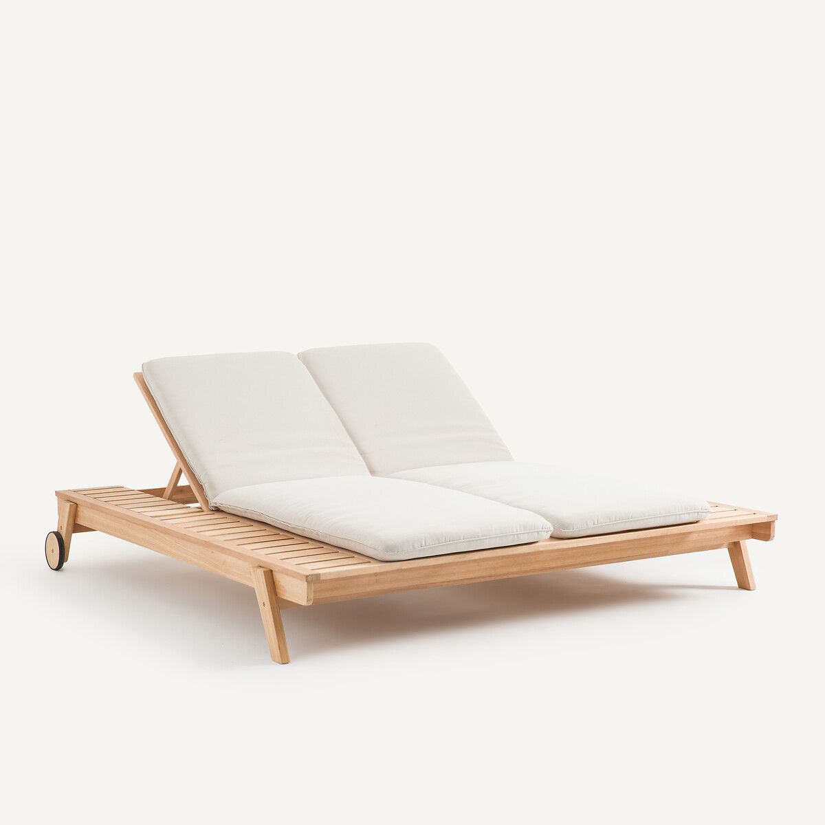 Tumbona doble en eucalipto, Altea