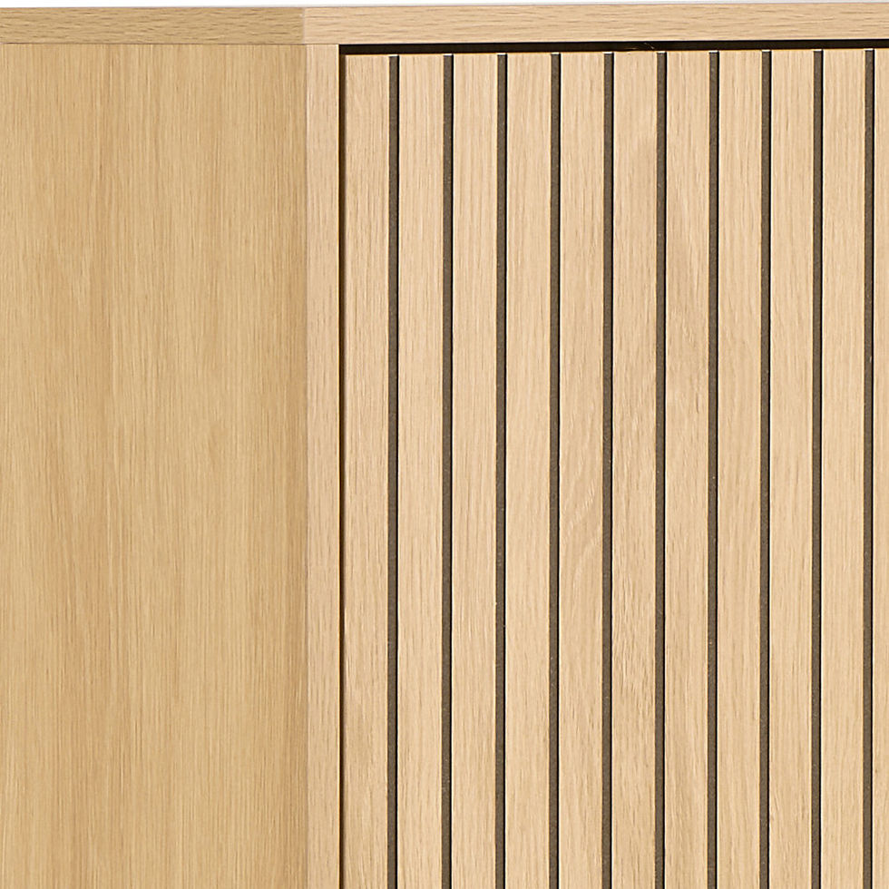 Miniatura: Zapatero de 3 puertas en madera y metal