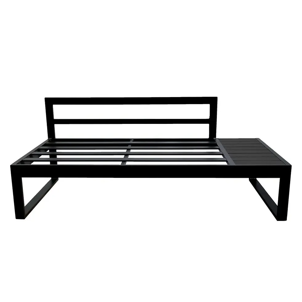 Miniatura: Conjunto de sofás intercambiables Maia - Negro