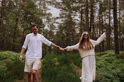 Helskie Huśtawki sesja zdjęciowa fotograf Hel Sesja Narzeczeńska