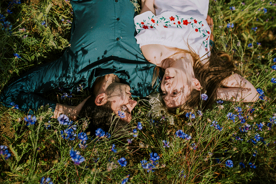 Sesja narzeczeńska Gdańsk gif chabry