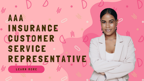 INSURANCE CUSTOMER SERVICE REPRESENTATIVE | WORK FROM HOME JOB | AAA