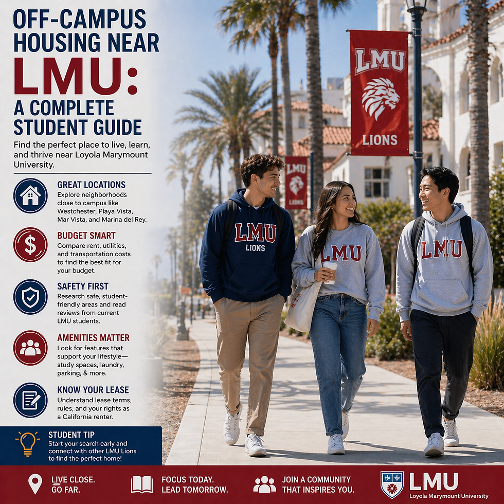 Off Campus Housing Near LMU