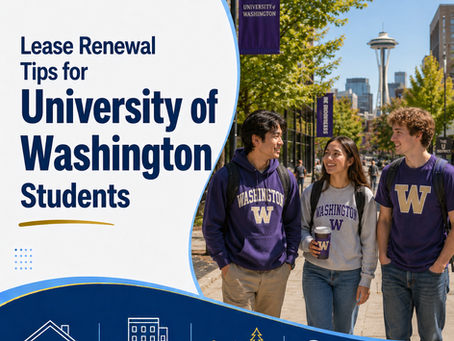 Lease Renewal Tips for University of Washington Students