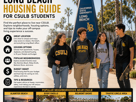 Cal State Long Beach Housing Guide for CSULB Students