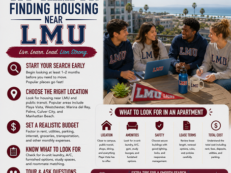 Loyola Marymount University Off Campus: Finding Housing Near LMU