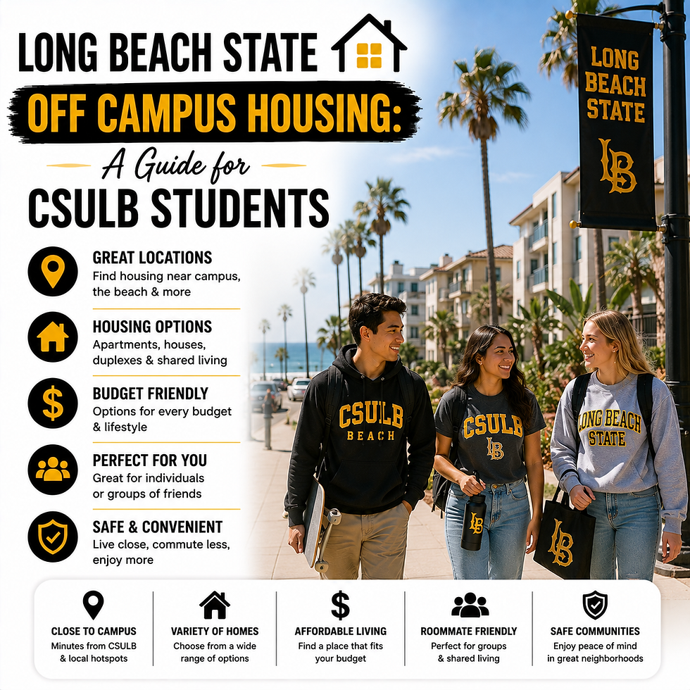 Long Beach State Off Campus Housing: A Guide for CSULB Students