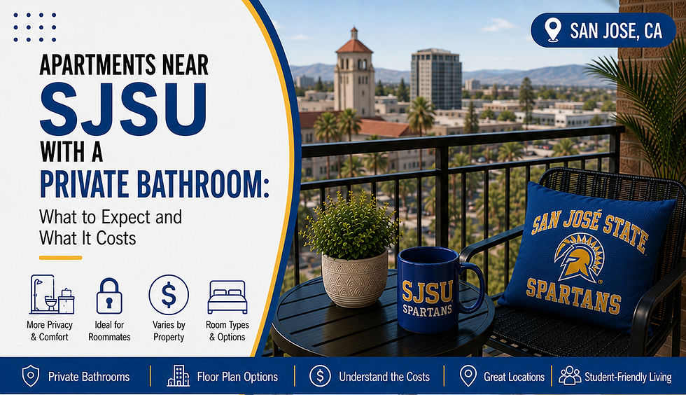 apartments near sjsu with a private bathroom